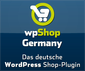 wpShopGermany - Das erste echte Wordpress Shop-Plugin für Deutschland